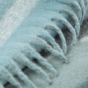 Mohair Blanket 130 x 170 with Fringes Mohair 5 Nieb+B
