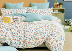 Bedding 160 x 200 3 pcs Satin Cotton no. A1721