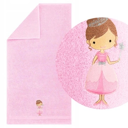 Towel 50 x 90 Children's Cotton 450g Princess