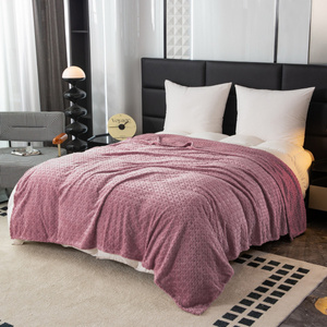 Blanket 160 x 200 Microfiber Embossed Gediz 07