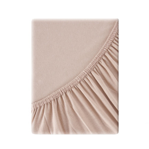 Jersey3 sheet 120 x 200 Cm, H.25 cm Beige