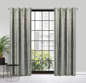 Curtain 140 x 250 Decorative Velvet Marsala Silver