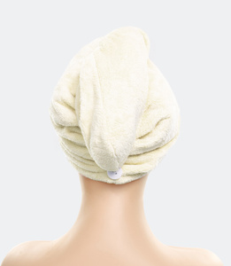 Turban 65 x 25 Microfiber Towel Aki Cream