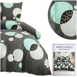 Bedding 200 x 220 3pc Satin Cotton No. A1616