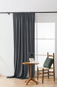 Curtain 140 x 270 Velvet Tunnel Tape Giorgia 10