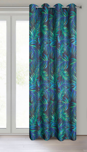 Curtain 140 x 250 Decorative Design91 Palms 01