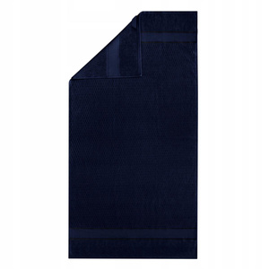 Towel 70 x 140 Peru cotton 500g/m2 velour navy blue