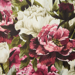 30 x 40 4pc Decorative Velvet3 Napkin Olive+Pink