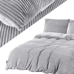 Bedding set 200 x 220 3pcs Microfiber Bear Stripes Ayse 2254