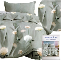 Bedding 160 x 200 3 pcs Satin Cotton no. A1774