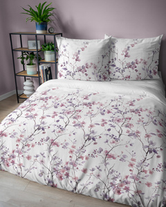 Bedding 140 x 200 2pcs Asti Satin Cotton 5490B