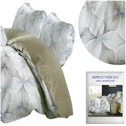 Bedding 160 x 200 3pc Satin Cotton No. A1688