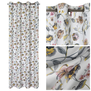 Curtain 140 x 250 Decorative Kristal Bia+Silver