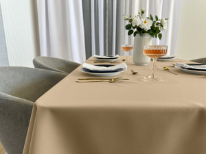 Tablecloth 130x180 Stain-Resistant Surbo Beige