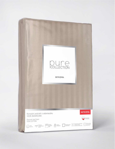 Bedding 220 x 200 3pc Satin Cotton Pure 10