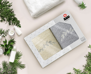 Set of Towels 2pcs. 50x100 Luba 08