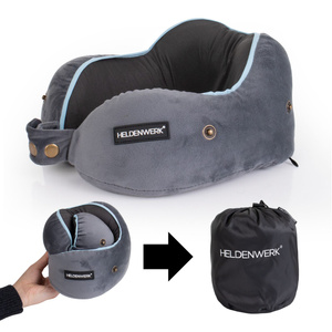 Memory Rogal Travel Pillow with Hood Comfy 01