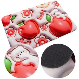 3D anti-slip absorbent bathroom mat Magic 12