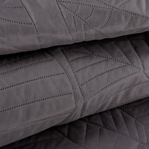 Bedspread 170 x 210 Quilted Decorative Boni6 Graphite