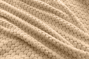 Blanket 160 x 200 Microfiber Embossed Plush Ala 3D Circle 07