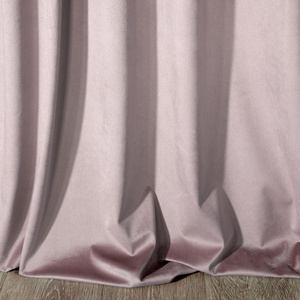 Curtain 215 x 250 Decorative Velvet Melanie Powdered