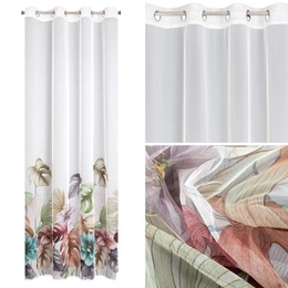 Curtain 140 x 250 Decorative Przel Nikola B+Green