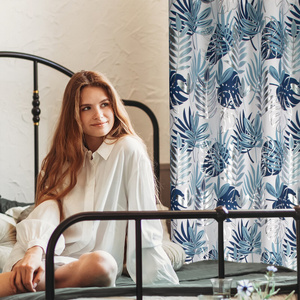 Curtain 140 x 250 Decorative Przel Malta Gran+Sr