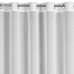 Margo Decorative Curtain 300 x 250 White Drawstrings