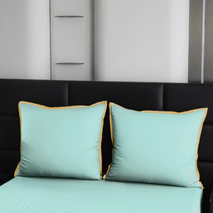 Bedding 200 x 220 3pcs Smooth with Lace Brandon 07