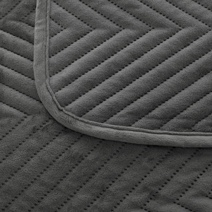 Quilt 200 x 220 Herringbone Velvet Caden 03