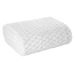 Blanket 150 x 200 Microfiber Design Cindy6 White