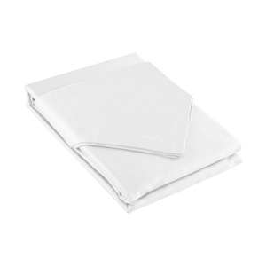 Bedding 220 x 200 3pc Satin Nova3 White