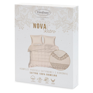 Bedding 220 x 200 3pcs Satin Cotton Retro5 B