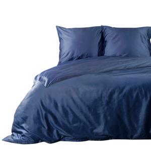 Bedding 180 x 200 3cz Satin Nova3 Navy blue