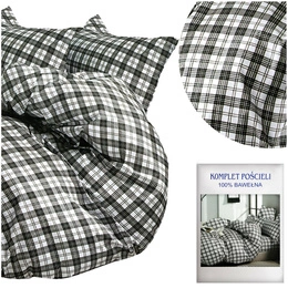 Bedding set 200 x 220 3 pieces Cotton Satin no. A1588