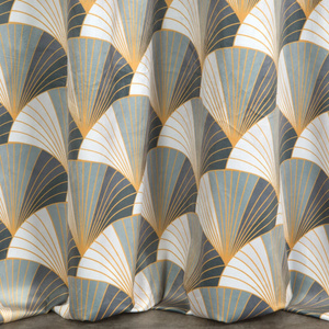 Curtain 140 x 250 Design91 Velvet Gina Silver 