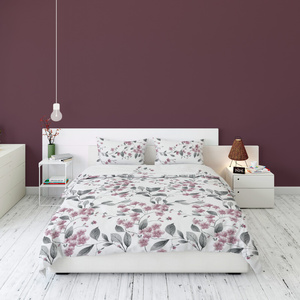 Bedding 220 x 200 3pc Flannel Cotton Laura 5626B