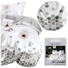 Bedding 160 x 200 4pc Satin Melita 568