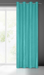 Curtain 140 x 250 Ready Decorative Ada Turquoise1