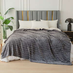 Blanket 160 x 200 Microfiber Embossed Yolanda 02