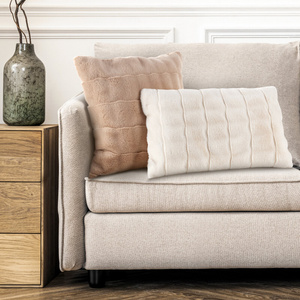 Pillowcase 45 x 45 Italian Fur Rabid 04A C.Pink