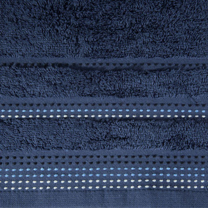 Bath Towel Pola (09) 70 x 140 Navy Blue
