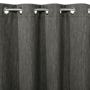 Curtain 135 x 250 Ready Decorative Rossie Graphite