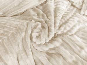 Double Sided Capri Bedspread Beige 200x220
