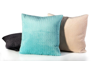 Martina Velvet pillowcase 45 x 45 Graphite