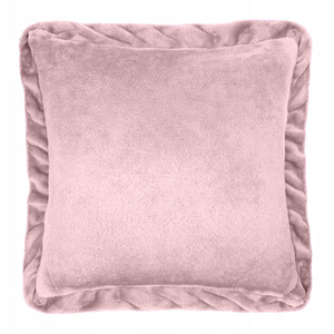 Pillowcase 40 x 40 Decorative Microfiber Ruffly Pud