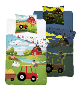 Bedding 140 x 200 2pcs FLUO Youth Jaime 5545A