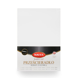 Bed sheet 140 x 200 with elastic Jersey with LYCRA 01