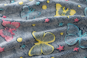 Blanket 150 x 200 Microfiber Fluorescent Peter 05