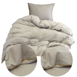 Bedding 140 x 200 2pcs Satin Cotton With Biza Can 07